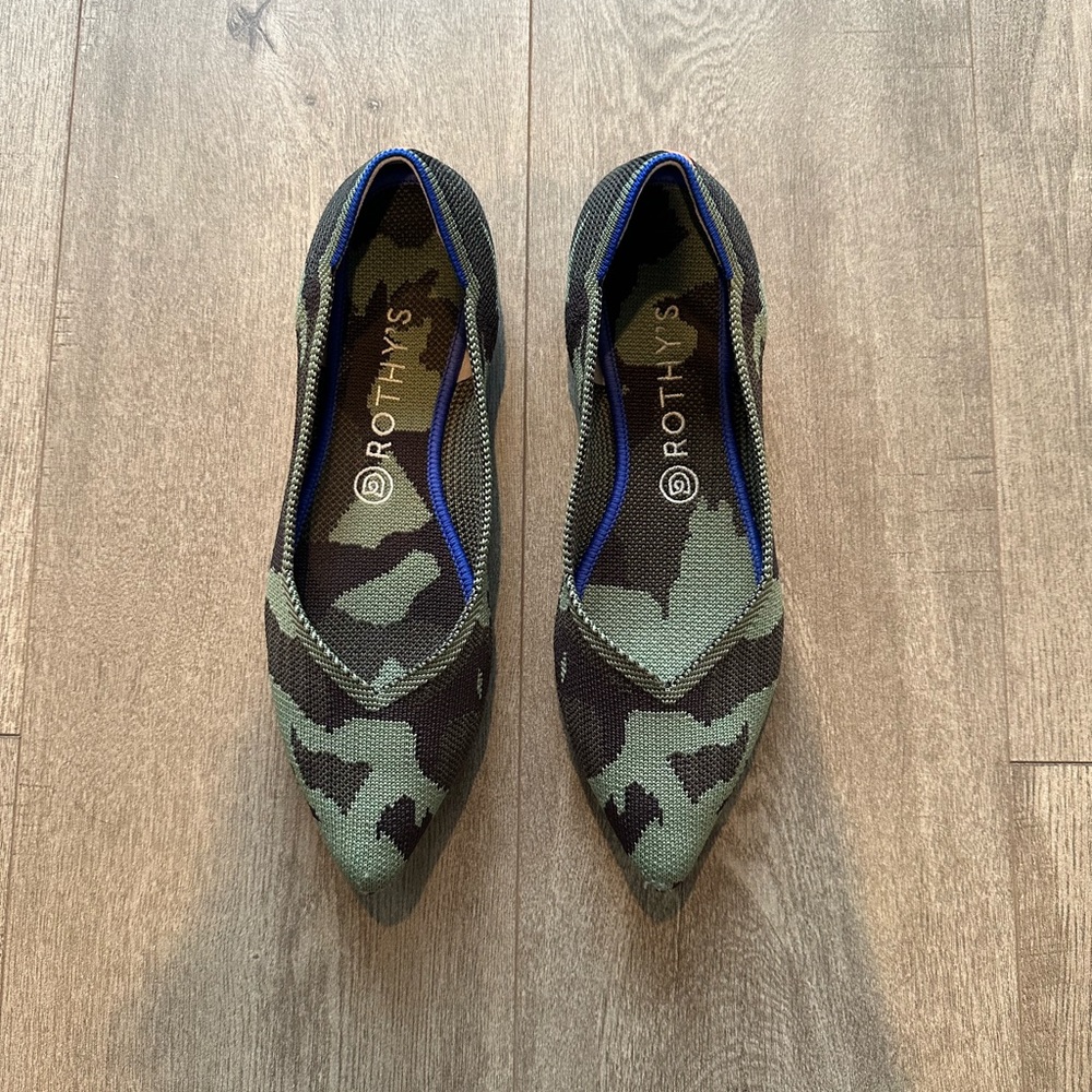 Camo Rothy’s “the point” flats